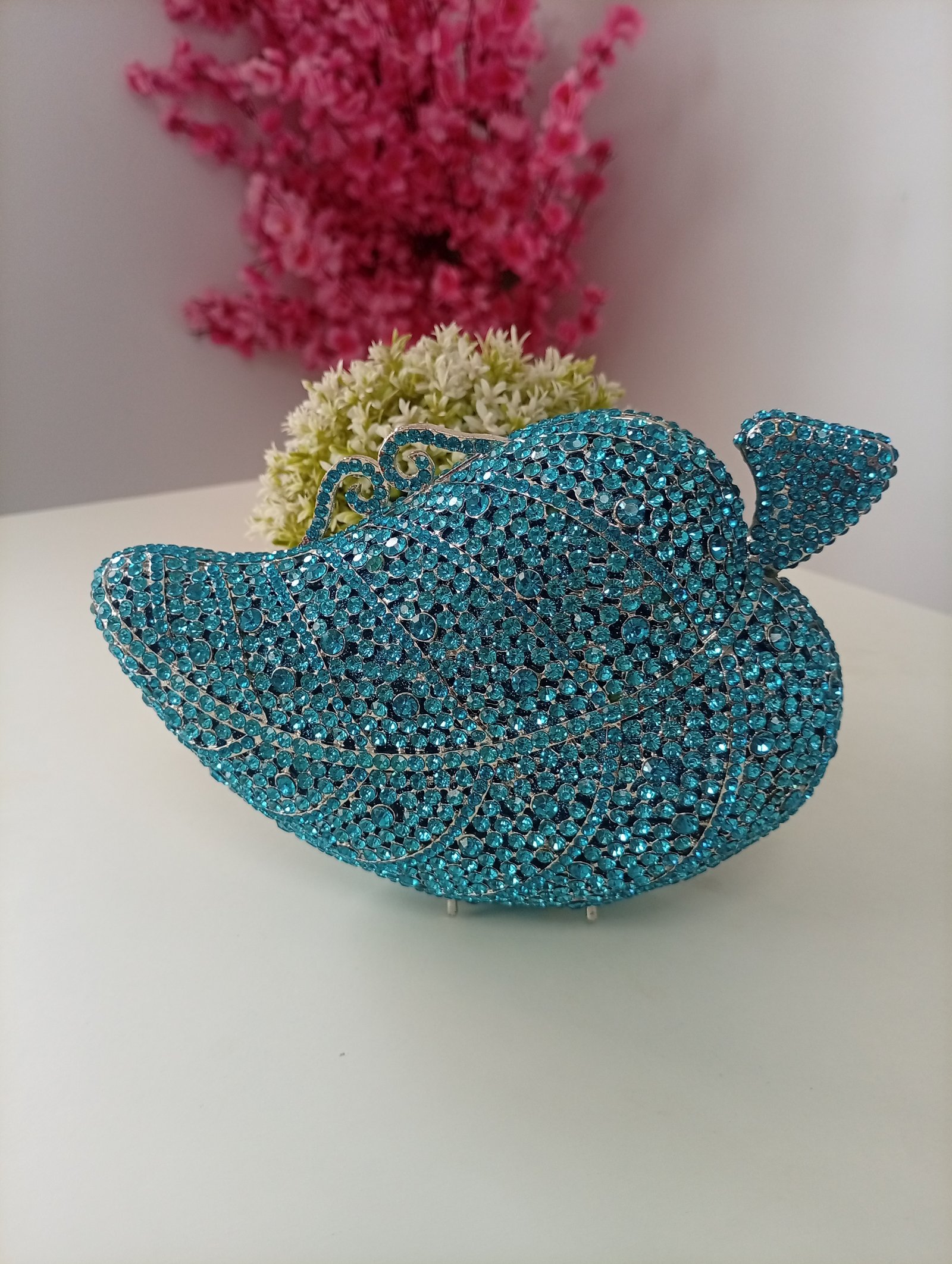 Blue wedding Purse