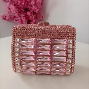 pink wedding Purse
