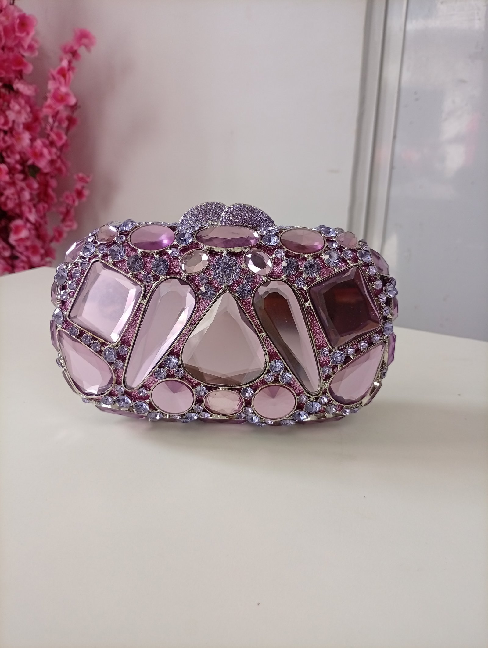 Lilac wedding  Purse