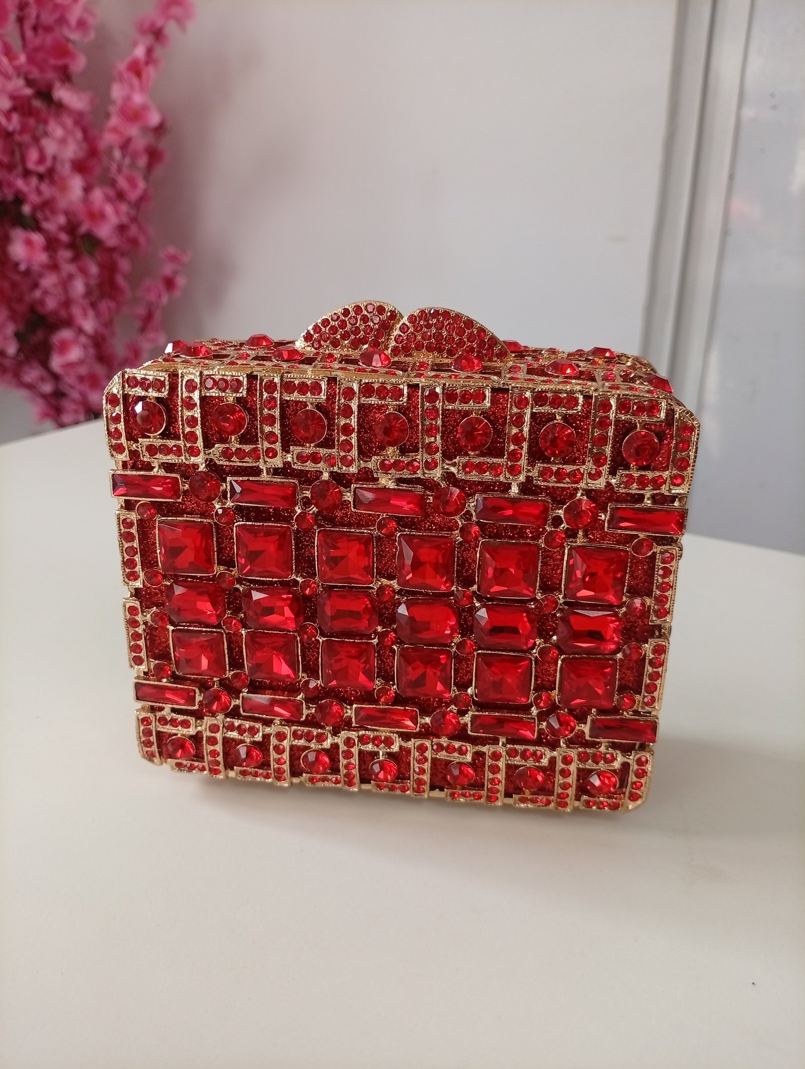 Red wedding Purse