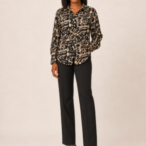 Shirt brown/black